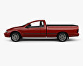 Ford Falcon UTE XLS 2010 3d model side view