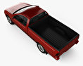 Ford Falcon UTE XLS 2010 3d model top view