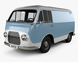 Ford Taunus Transit FK1250 1963 3D model