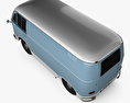 Ford Taunus Transit FK1250 1963 3D-Modell Draufsicht