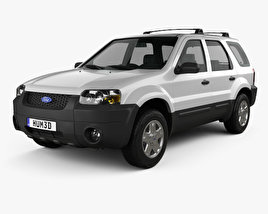 3D model of Ford Escape XLT Sport 2006