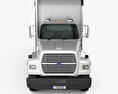 Ford LN8000 Box Truck 1998 3d model front view