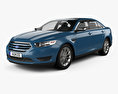 Ford Taurus Limited 2016 3D 모델 