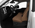 Ford F-250 Super Duty Super Cab XLT with HQ interior 2018 3d model seats