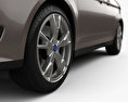 Ford Grand C-max з детальним інтер'єром 2018 3D модель