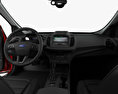 Ford Kuga Titanium з детальним інтер'єром 2019 3D модель dashboard