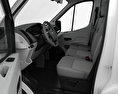 Ford Transit Passenger Van L2H2 with HQ interior 2017 3d model seats