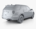 Ford Explorer (U502) Platinum 2018 3D模型