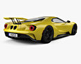 Ford GT 2018 3D 모델  back view