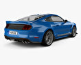 Ford Mustang Shelby Super Snake 쿠페 2020 3D 모델  back view
