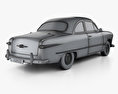 Ford Custom Club coupé 1949 Modello 3D