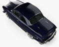 Ford Custom Club coupe 1949 3D模型 顶视图