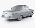 Ford Custom Club coupé 1949 Modello 3D