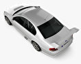Ford Falcon V8 Supercars 2018 3D模型 顶视图