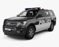 Ford Expedition Полиция 2020 3D модель
