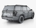 Ford Expedition Поліція 2020 3D модель