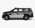 Ford Expedition Polícia 2020 Modelo 3d vista lateral