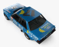 Ford Falcon Tru Blu 1984 3D-Modell Draufsicht