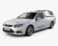 Ford Falcon UTE XR6 Policía 2010 Modelo 3D
