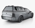Ford Falcon UTE XR6 Поліція 2010 3D модель