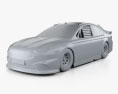 Ford Fusion NASCAR 2018 3D модель clay render