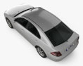 Ford Mondeo hatchback 2003 3d model top view