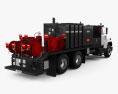 Ford L8000 Fuel and Lube Truck 1998 3Dモデル 後ろ姿