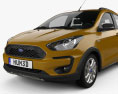 Ford Ka plus Active Freestyle ハッチバック 2022 3Dモデル