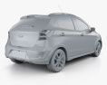 Ford Ka plus Active Freestyle ハッチバック 2022 3Dモデル