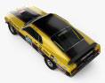 Ford Mustang John Bowe 1969 3D 모델  top view