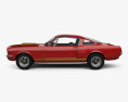 Ford Mustang GT350H Shelby 인테리어 가 있는 1966 3D 모델  side view