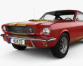 Ford Mustang GT350H Shelby con interior 1966 Modelo 3D