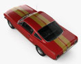 Ford Mustang GT350H Shelby 带内饰 1966 3D模型 顶视图