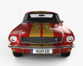 Ford Mustang GT350H Shelby HQインテリアと 1966 3Dモデル front view