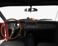 Ford Mustang GT350H Shelby 인테리어 가 있는 1966 3D 모델  dashboard