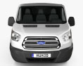 Ford Transit Panel Van L2H1 US-spec 2017 3D модель front view