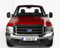 Ford F-350 Super Duty Regular Cab 2004 3D 모델  front view