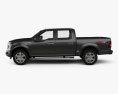 Ford F-150 Super Crew Cab 5.5ft bed XLT 2020 3D модель side view