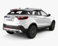 Ford Territory CN-spec 2021 3d model back view