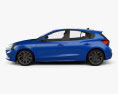 Ford Focus ST-Line 해치백 2021 3D 모델  side view