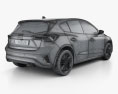 Ford Focus Vignale ハッチバック 2021 3Dモデル