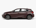 Ford Focus Vignale ハッチバック 2021 3Dモデル side view