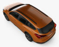 Ford Focus Active turnier 2021 3d model top view