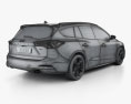 Ford Focus ST-Line turnier 2021 3D 모델 