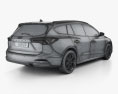 Ford Focus Titanium turnier 2021 Modèle 3d
