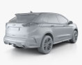 Ford Edge ST 2021 3D 모델 