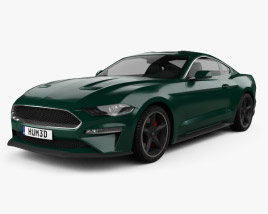 Ford Mustang Bullitt クーペ 2021 3Dモデル