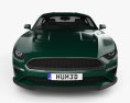 Ford Mustang Bullitt coupe 2021 3D模型 正面图