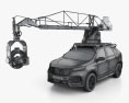 Ford Edge ST Camera Car 2022 Modello 3D wire render