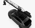 Ford Edge ST Camera Car 2022 3D-Modell Draufsicht